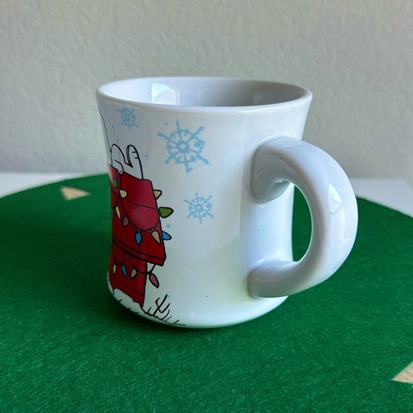 ❗️SNOOPY PEANUTS HOME SWEET HOME WINTER HOLIDAY COFFEE TEA DECOR MUG - Picture 3 of 4